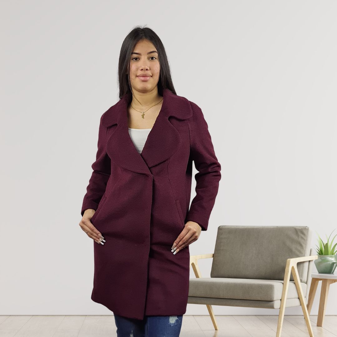 Blazer Vero Moda Vino Style ANNE L/S WOOL COAT(NL)