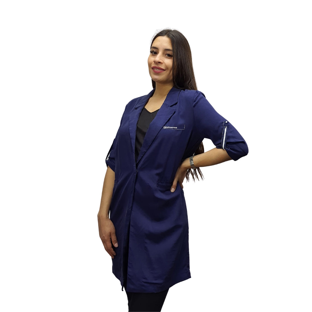 Blazer Vero Moda Azul Oscuro Style SCRIPT 3/4 BLAZER(SD)