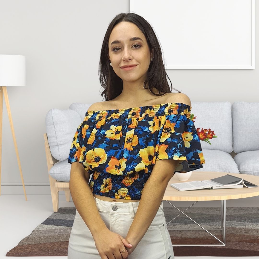 Blusa Vero Moda Multicolor Style CAROLINE 1/2 TOP(TP-TS-3)