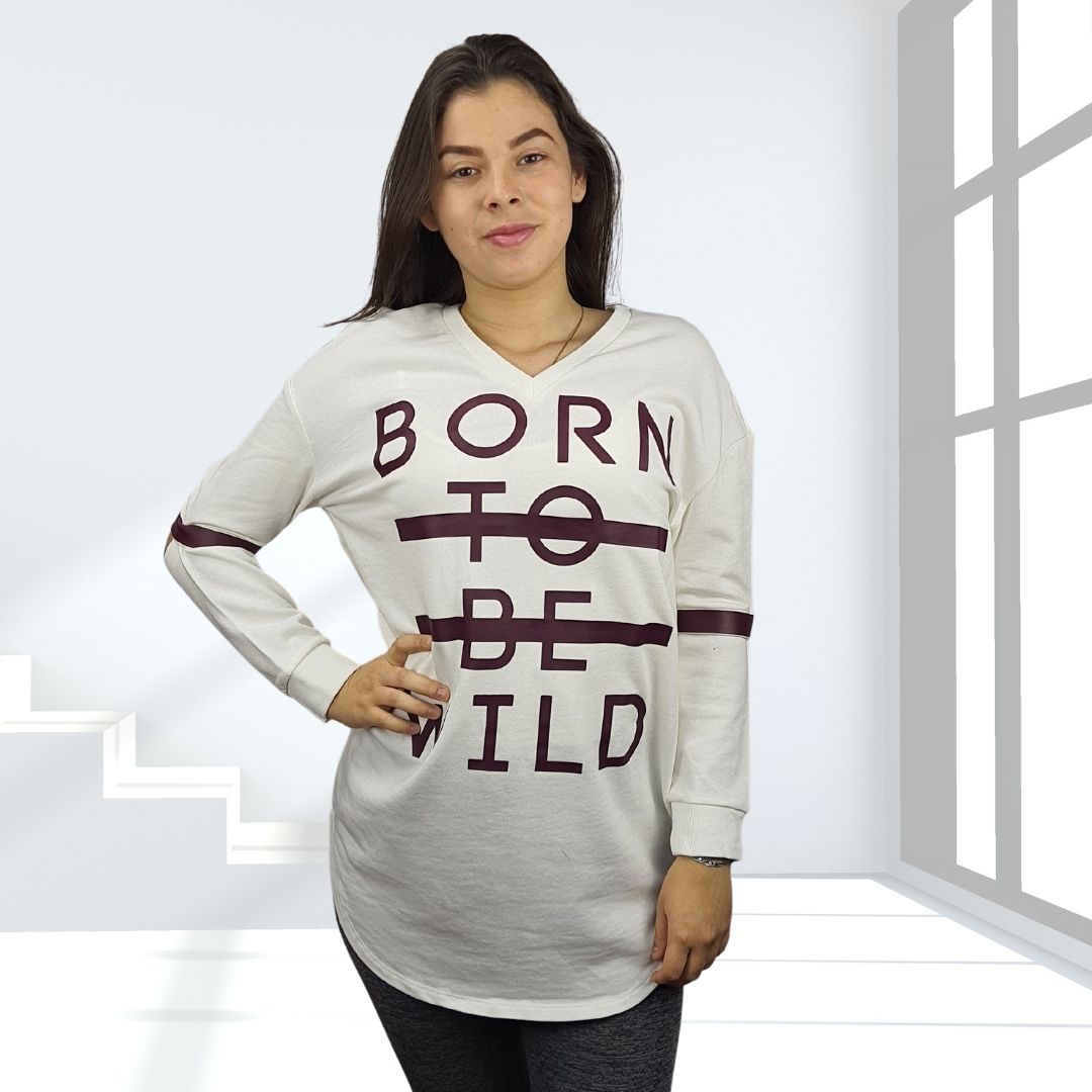 Sweater Vero Moda Blanco Style COOL L/S TOP(PM-CT-2)