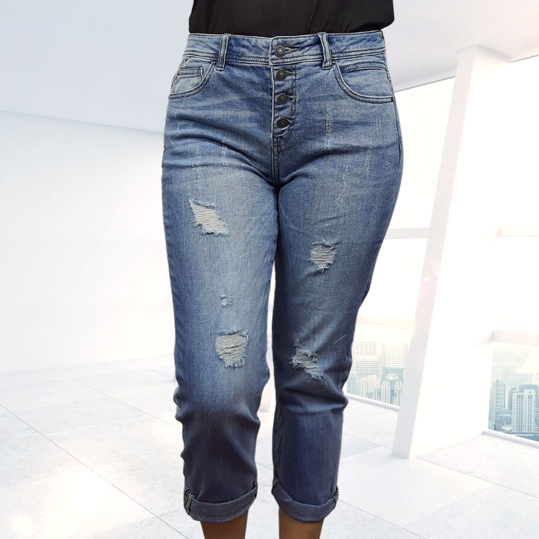 Jeans Vero Moda Azul Style SPOT 7/8 CARROT JEANS(MP)