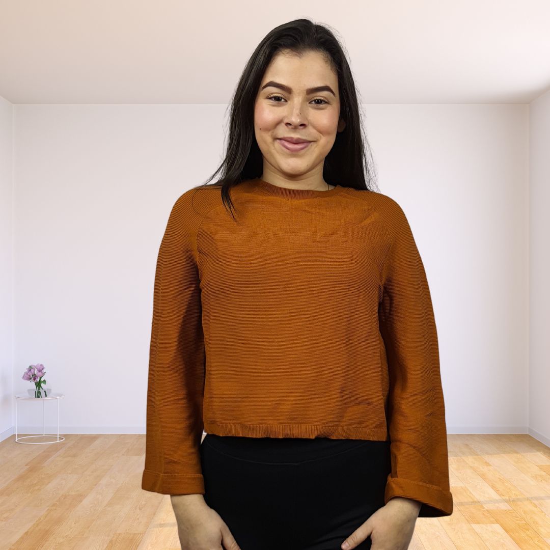 Sweater Vero Moda Mostaza Style NINA 9/10 KNIT(BT)