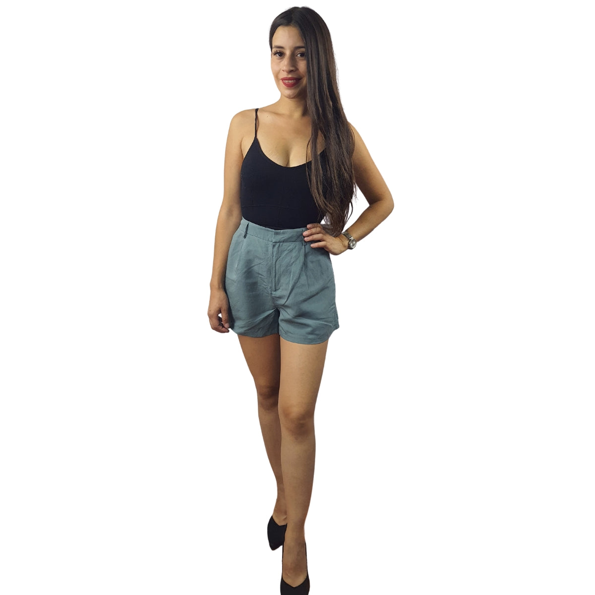Short Vero Moda Verde Claro Style VANESSA SHORTS(TP)