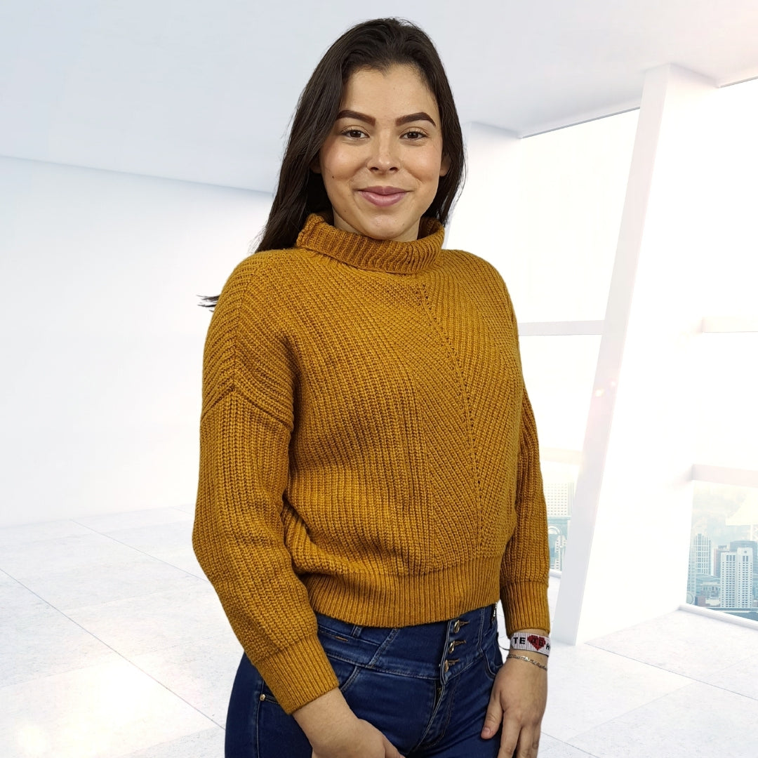 Sweater Vero Moda Mostaza Style CLEO L/S KNIT(NC)