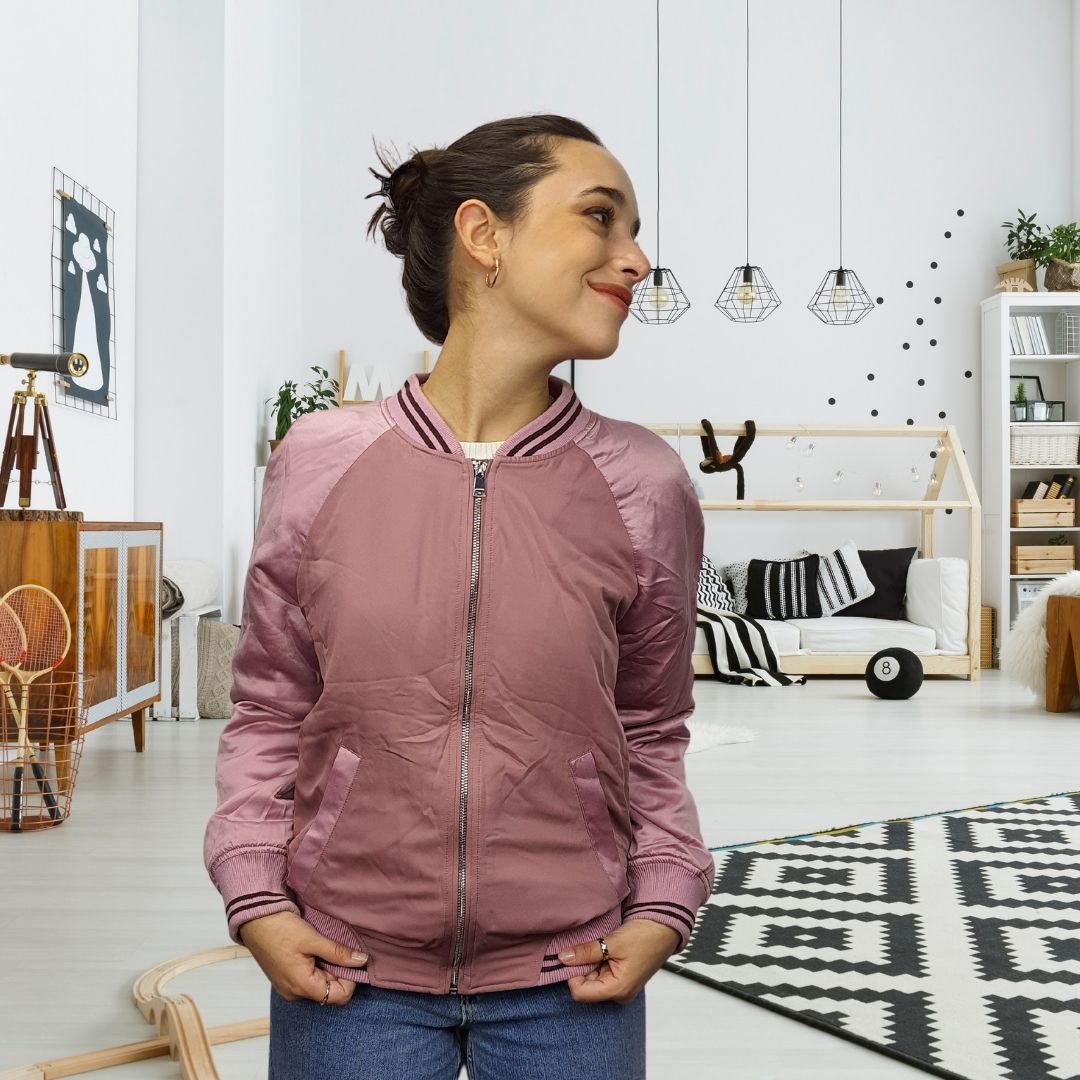 Chaqueta Vero Moda Rosa Vieja Style GREENY L/S BOMBER JACKET(NL)