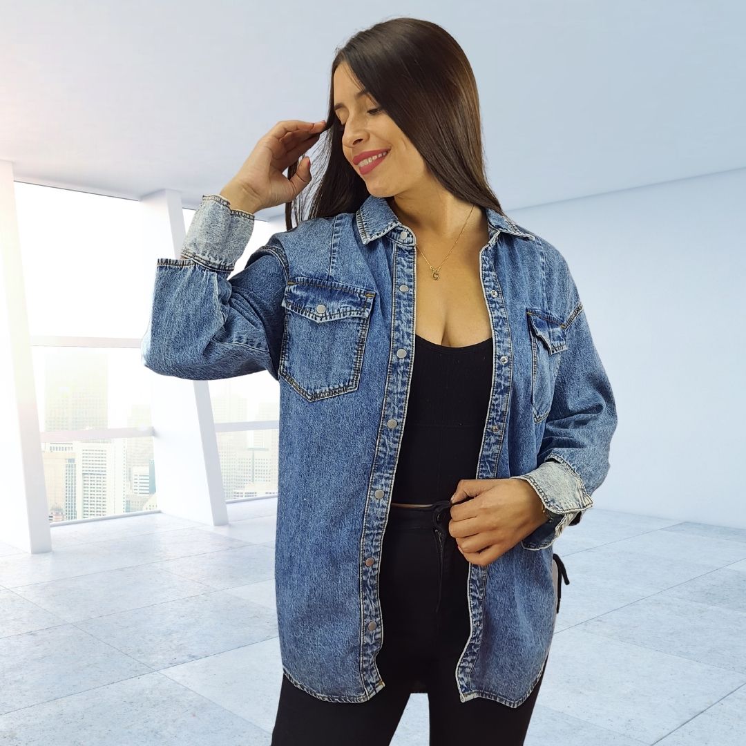 Chaqueta Vero Moda Azul Style INFUSE DENIM OUTWEAR(SL)