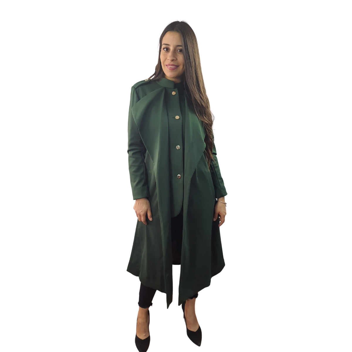 BLazer Vero Moda Verde Style PRIMA L/S COAT(AL)
