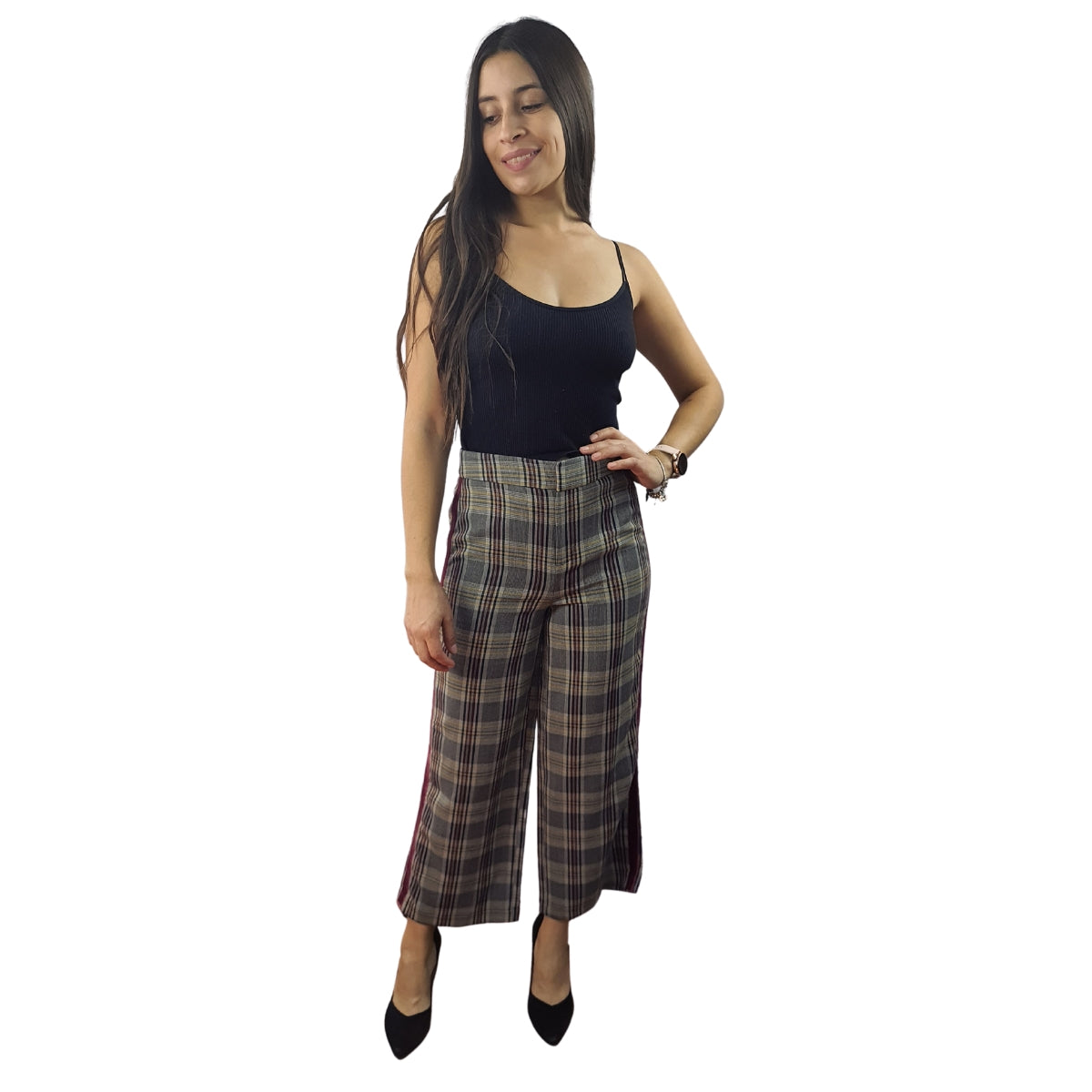 Pantalon Vero Moda Vino Style FREE 9/10 STRAIGHT PANTS(DR)