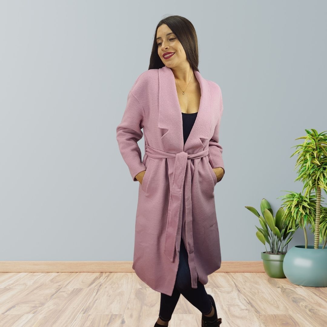 Blazer Vero Moda Rosa Vieja Style LADY L/S DF WOOL COAT(NL)
