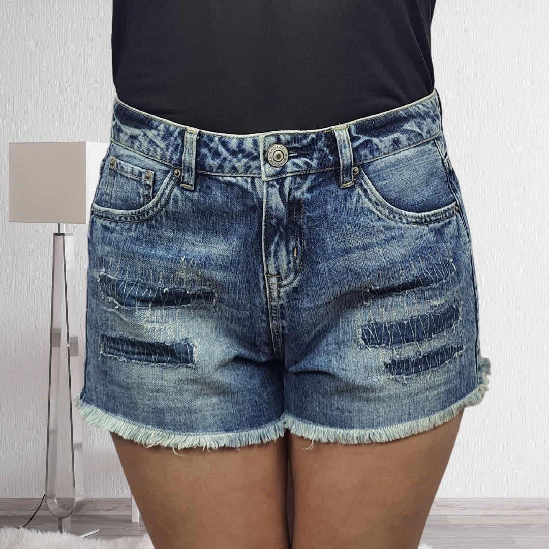 Short Vero Moda Azul Style MINZIA MW DENIM SHORTS(CR)