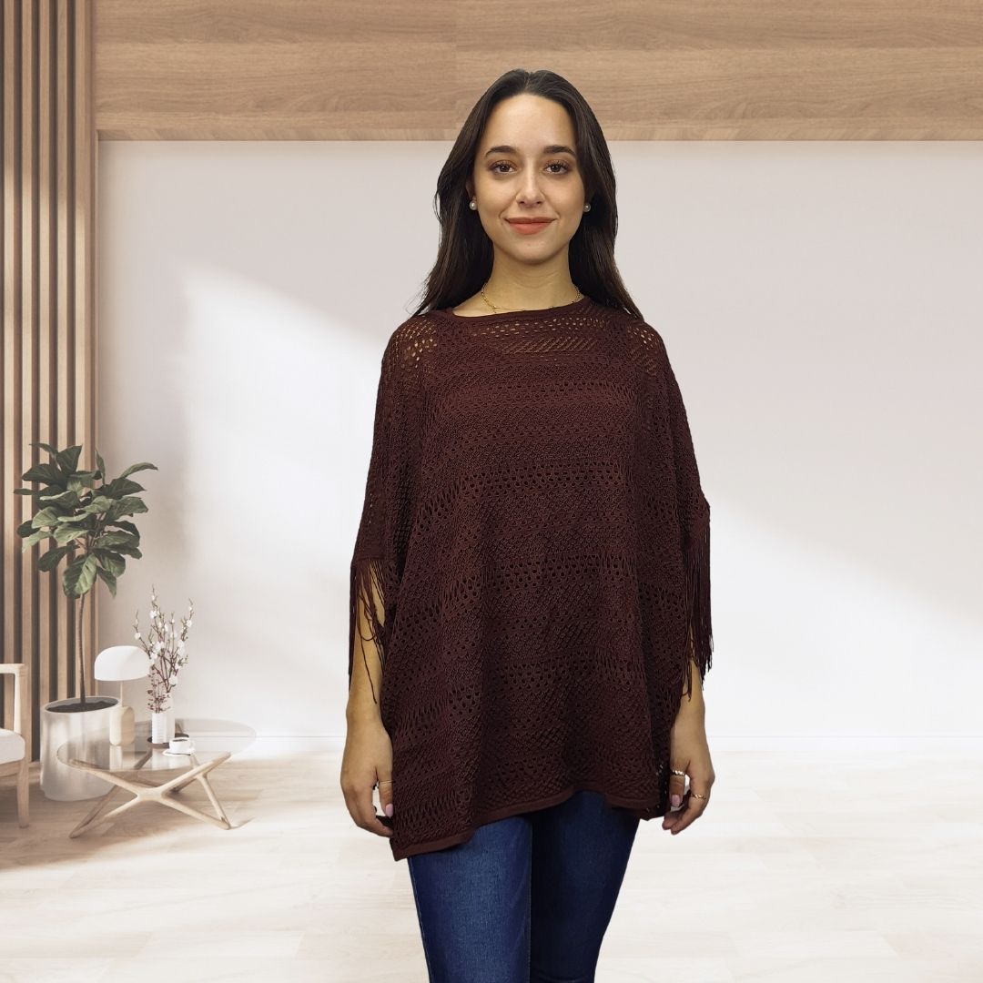 Blusa Vero Moda Vino Style KATE S/S KNIT SET(EL)