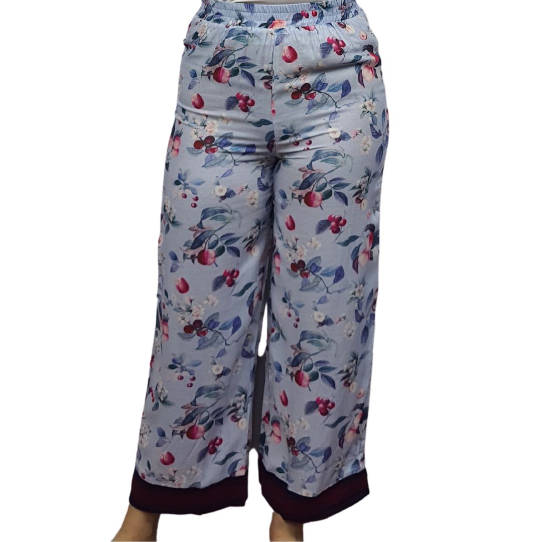 Pantalon de Pijama Vero Moda Azul Style JULIANA 9/10 PAJAMA PANTS(HOMEWEAR)