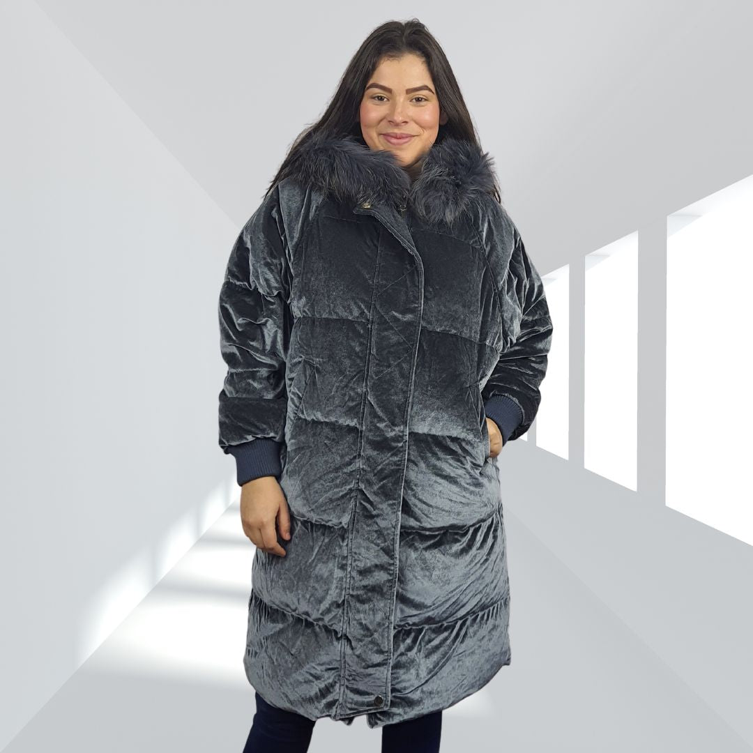 Parka Vero Moda Gris Style PEARL 3/4 DOWN COAT(AL)
