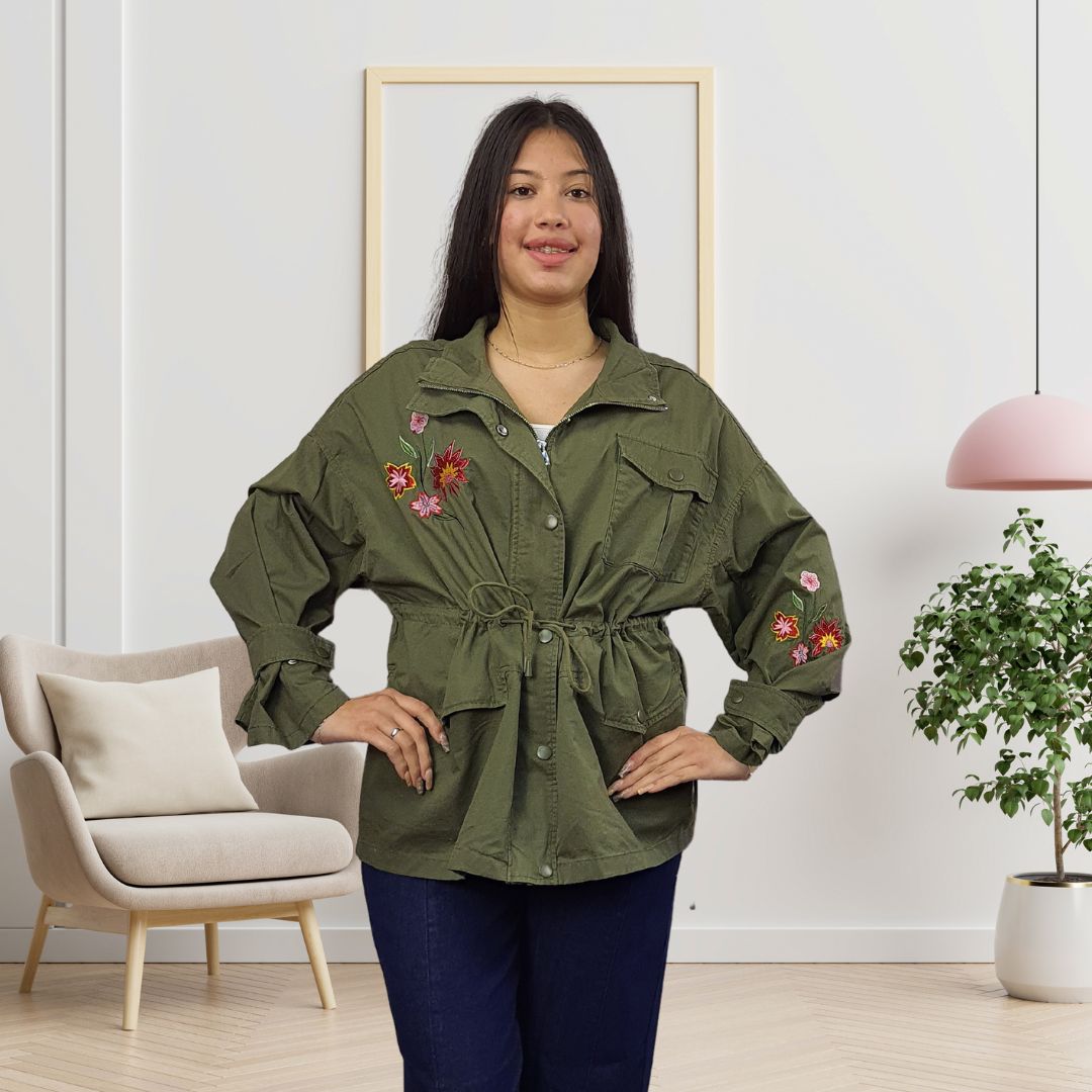 Chaqueta Vero Moda Verde Style TARA L/S JACKET(LL)