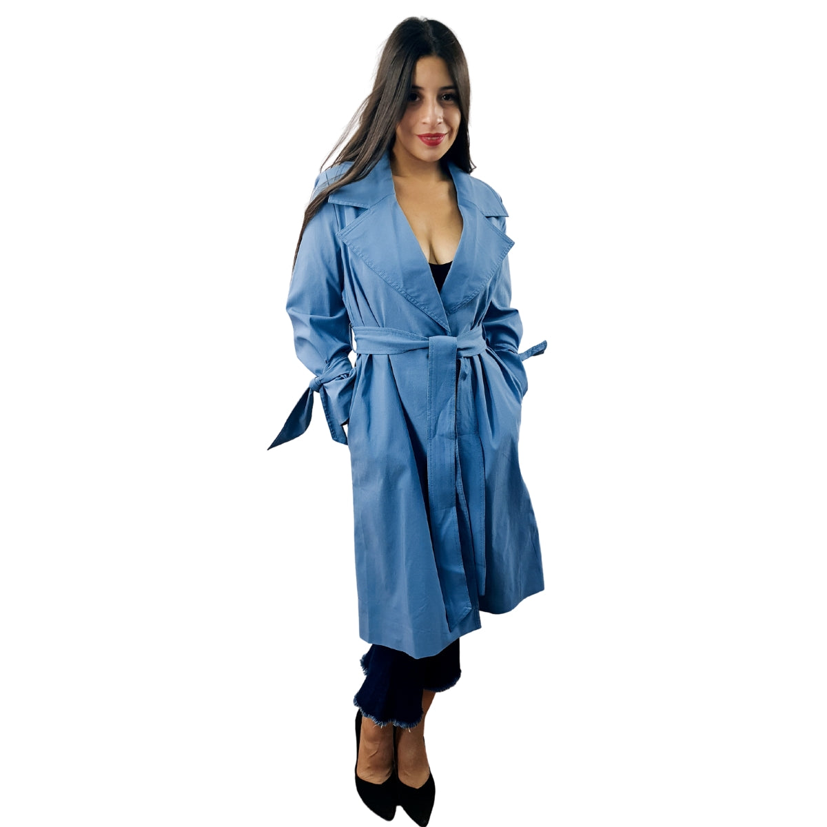 Blazer Vero Moda Azul Claro Style LULU L/S COAT(LL)