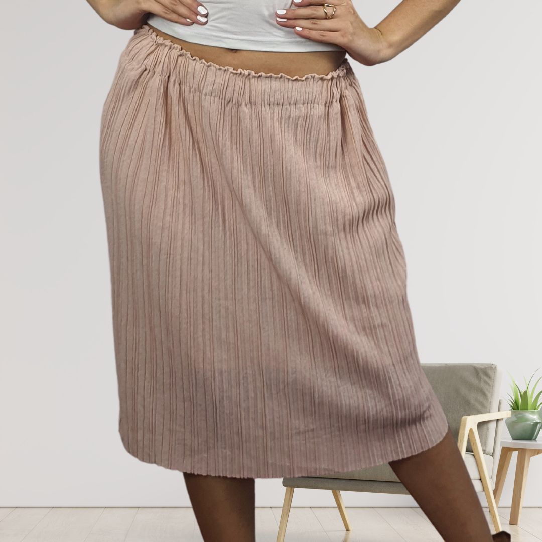 Falda Vero Moda Rosa Vieja Style LINSEY JERSEY SKIRT(HH)-OR