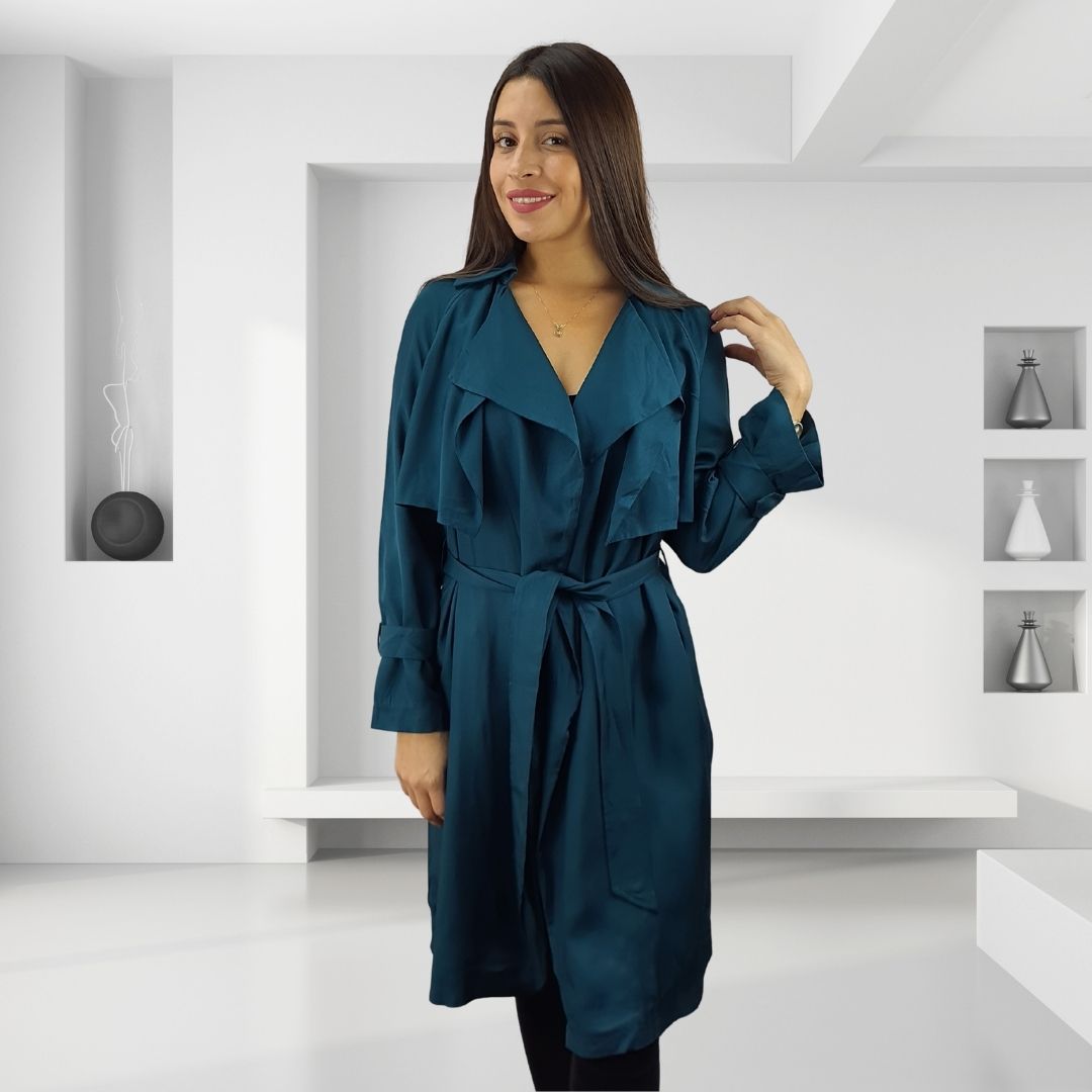 Blazer Vero Moda Verde Style YELLP L/S COAT(VMC-LL)