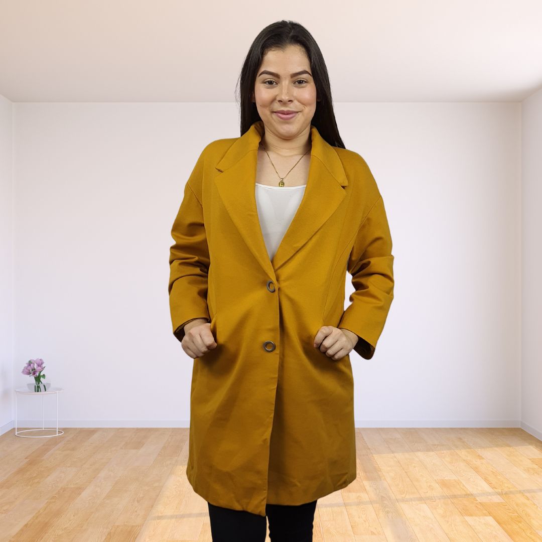 Blazer Vero Moda Mostaza Style FAY 9/10 SWEAT COAT(MM)