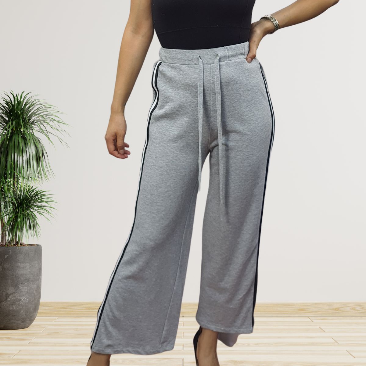 Pantalon Vero Moda Gris Style HEDY SWEAT PANTS(HOMEWEAR)