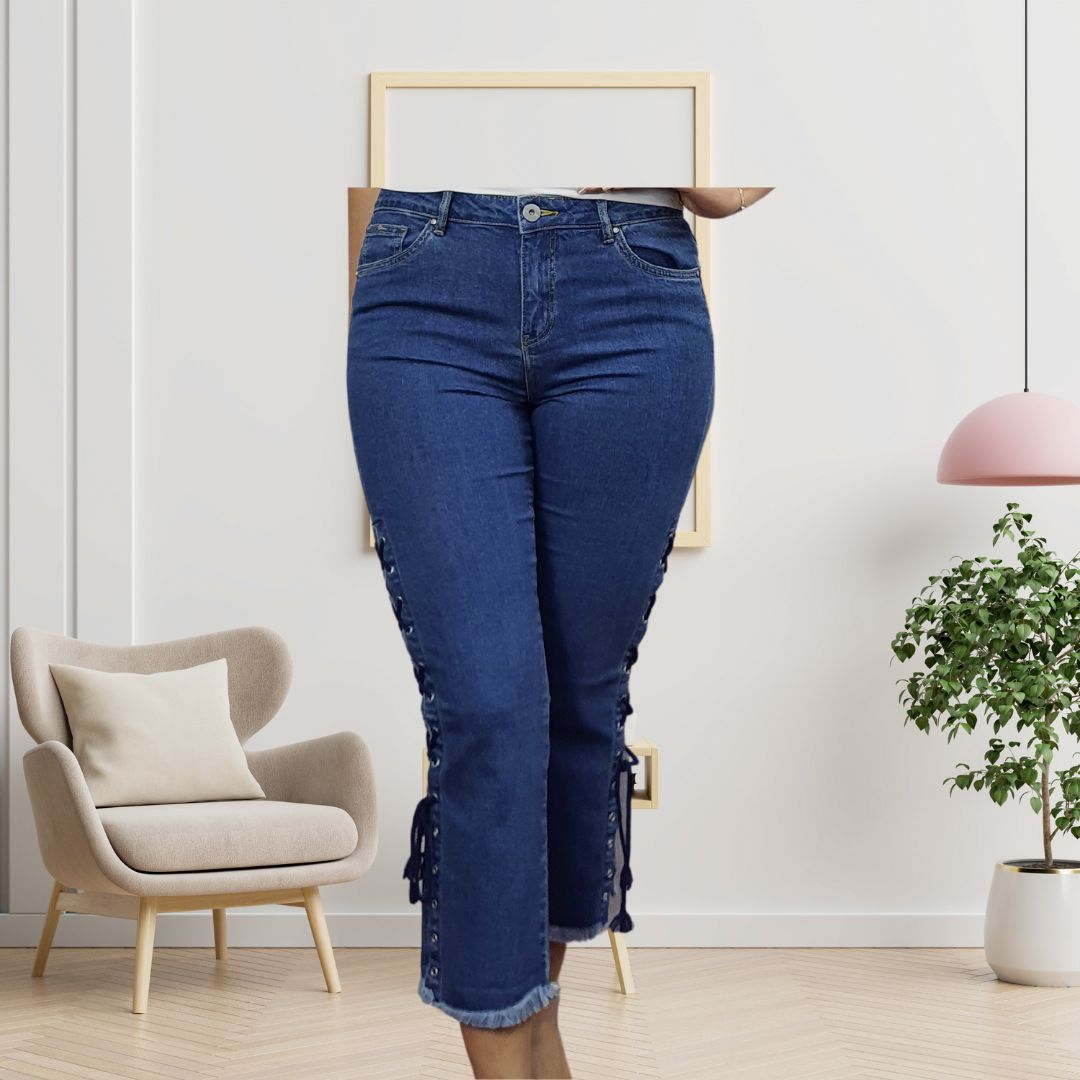 Jeans Vero Moda Azul Style SHEAR BAMBOO 9/10 MW SB JEANS(NC)
