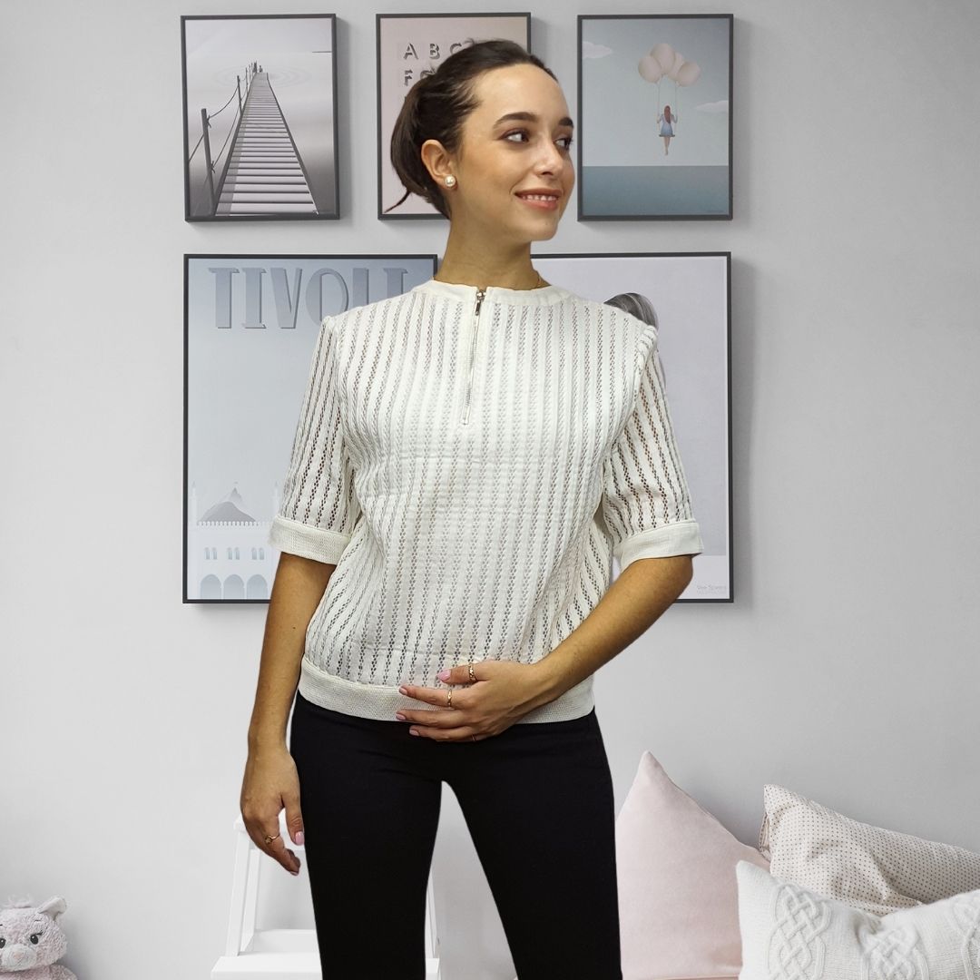 Blusa Vero Moda Blanco Style HAIM 1/2 CROPPED TOP(PM)