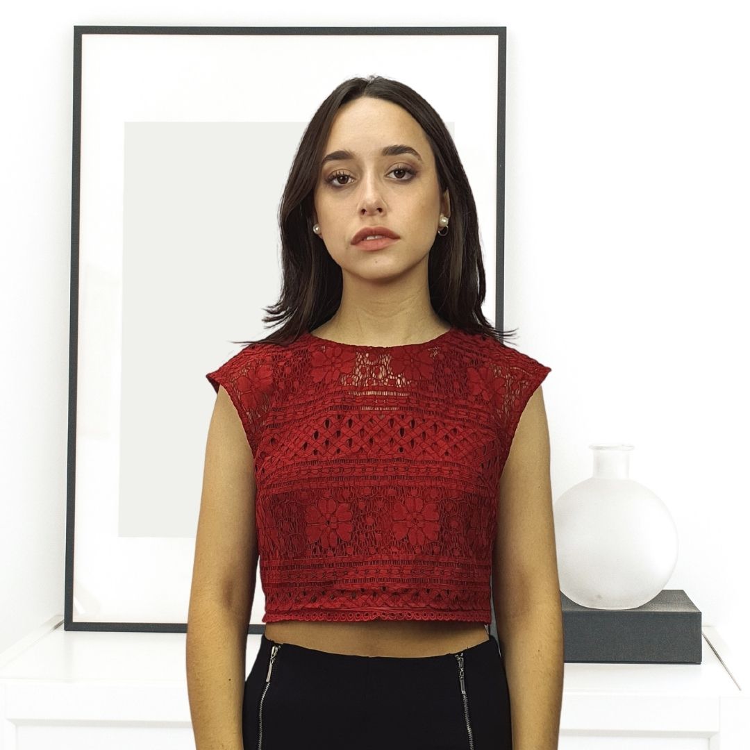 Top Vero Moda Vino Style SARAH S/L TOP(HH)