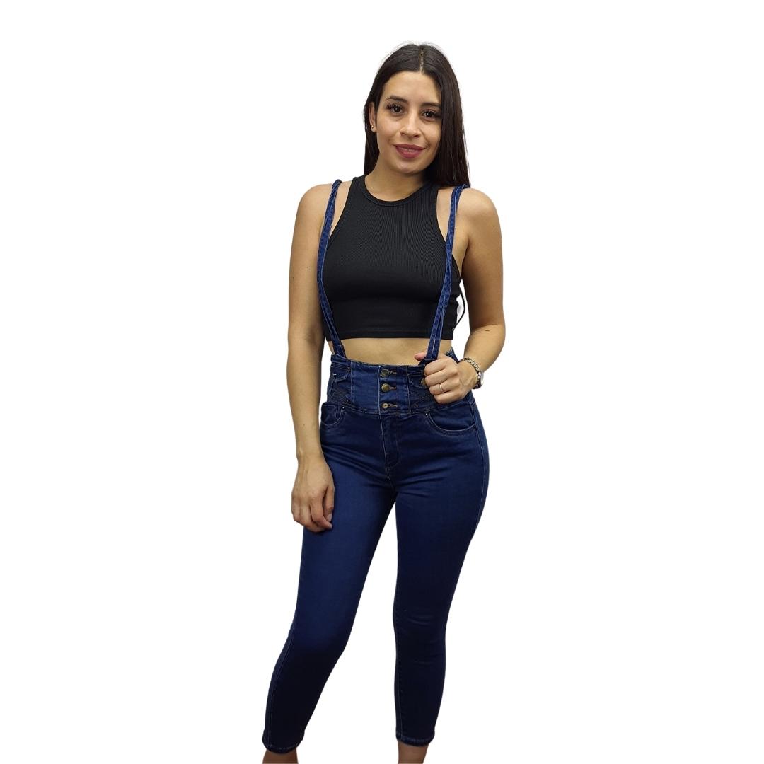 Jeans Vero Moda Azul Oscuro Style BUILDING 7/8 HW X-SLIM JEANS(TP-CT-2)