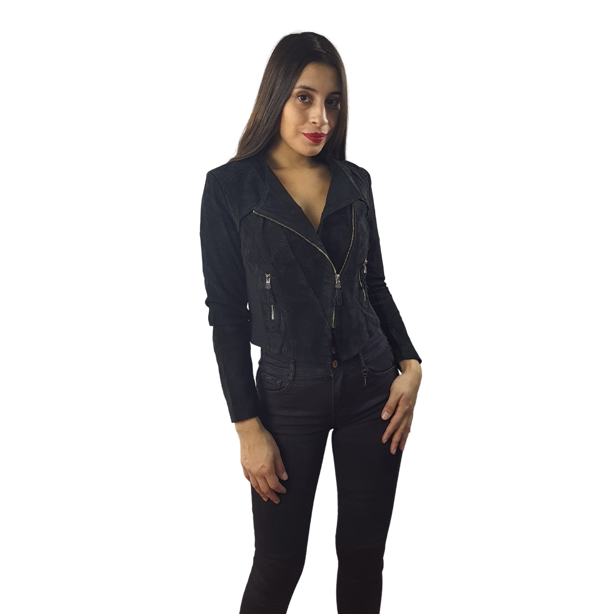 Chaqueta Vero Moda Negro Style CHERISH PS LEATHER JACKET(DR)