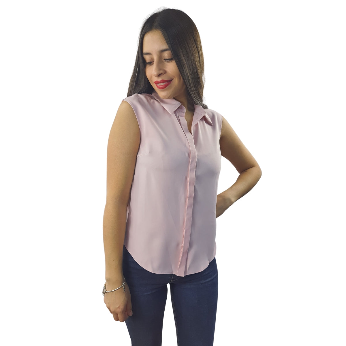 Blusa Vero Moda Rosa Vieja Style AIMEE S/L SHIRT(NN)