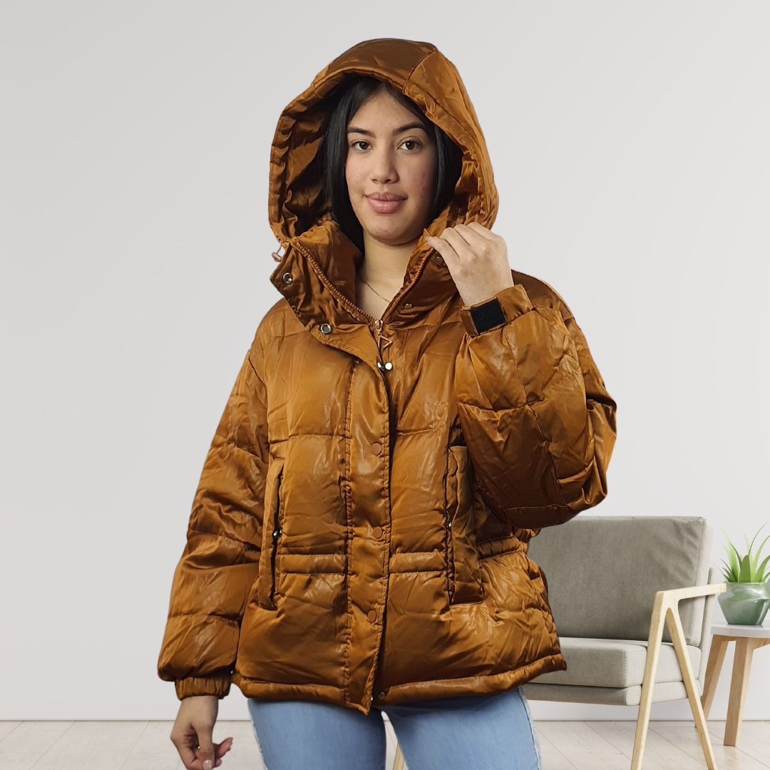 Parka Vero Moda Marron Style LIANA SHORT DOWN JKT(AL)