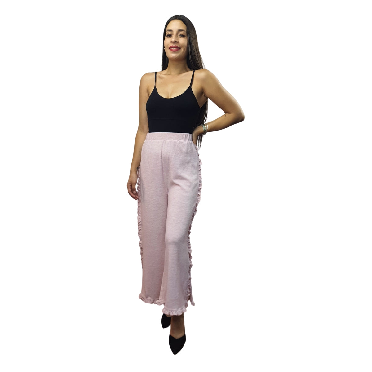 Pantalon Vero Moda Rosa Vieja Style FLOUNCING SWEAT PANTS(HOMEWEAR)