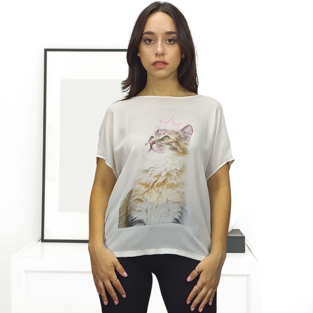 Blusa Vero Moda Blanco Style LUNA S/S TOP(NE-EC-2)