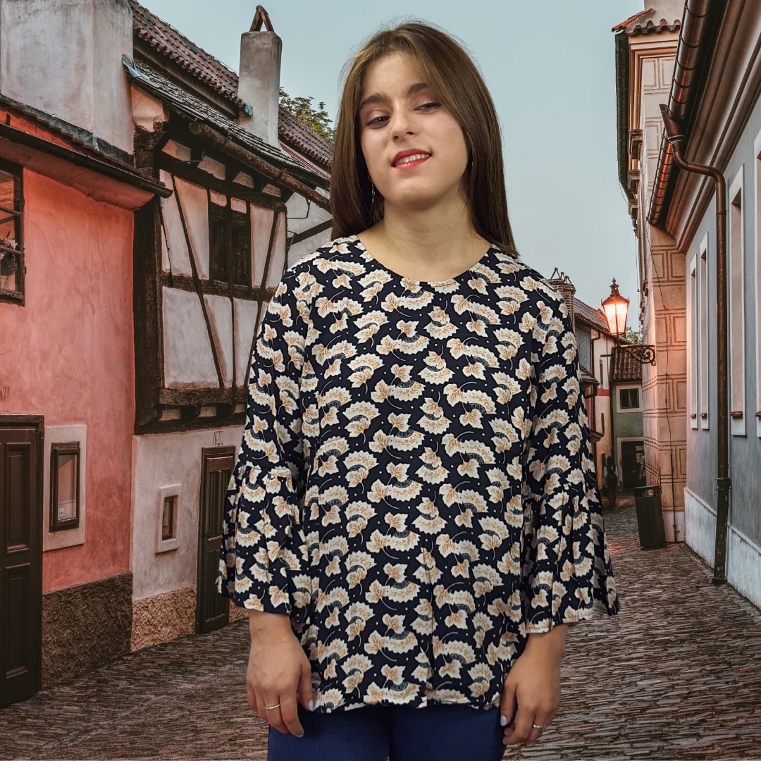 Blusa Rapsodia Zabu Negro