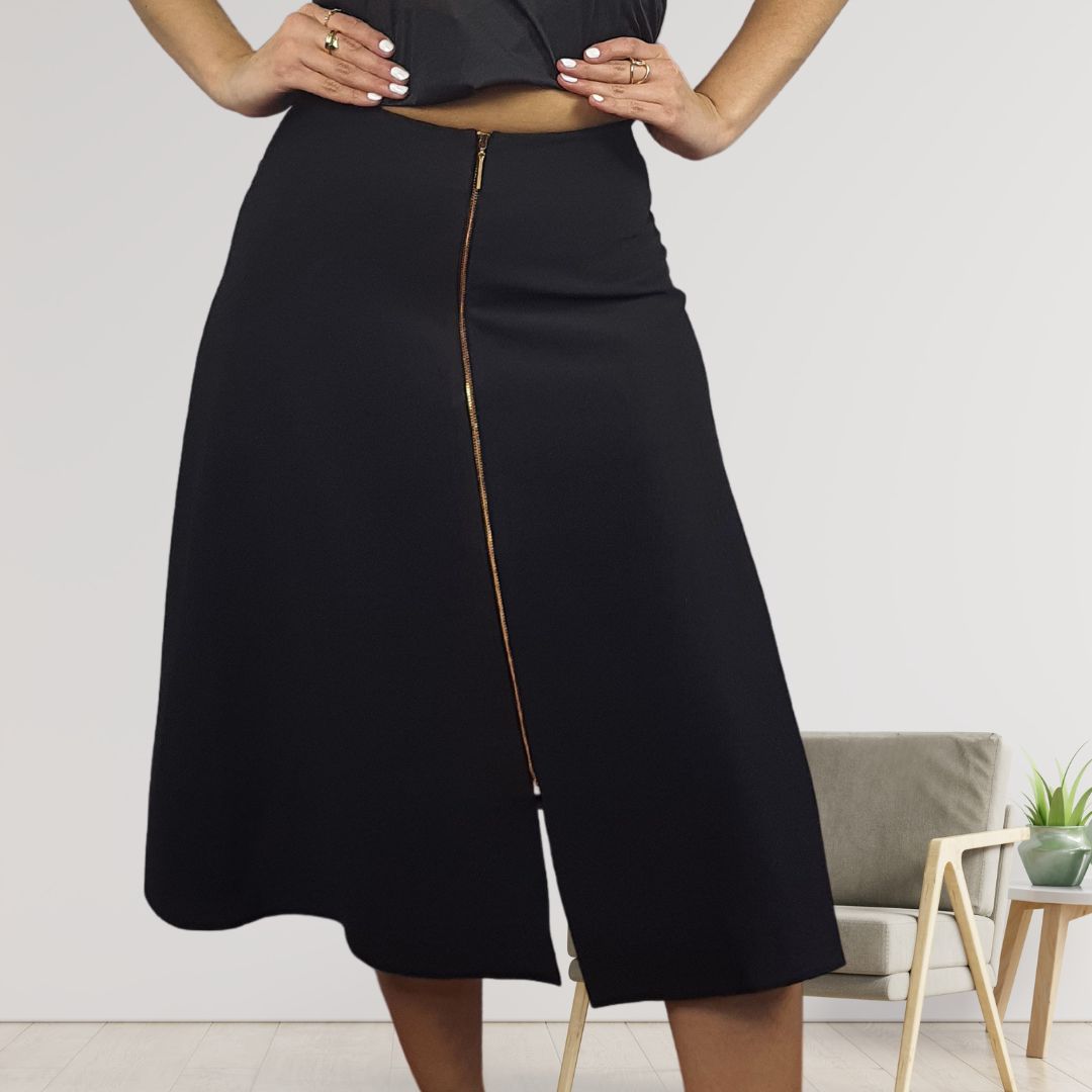 Falda Vero Moda Negro Style SUNSHINE KNIT SKIRT(VMC-NL)