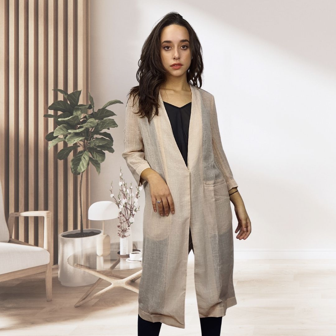Blazer Vero Moda Rosa Vieja Style NOISE 3/4 BLAZER(MP)