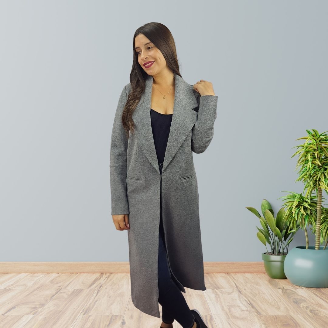Blazer Vero Moda Gris Style GAMBIA SWEAT COAT(NL)