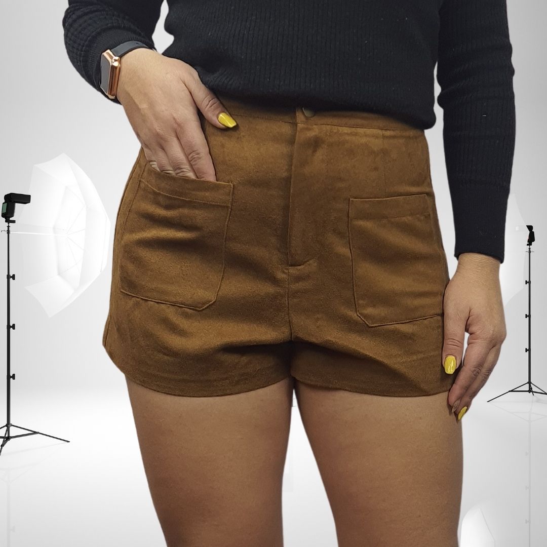 Short Vero Moda Marron Style NILDA SHORTS(TP)