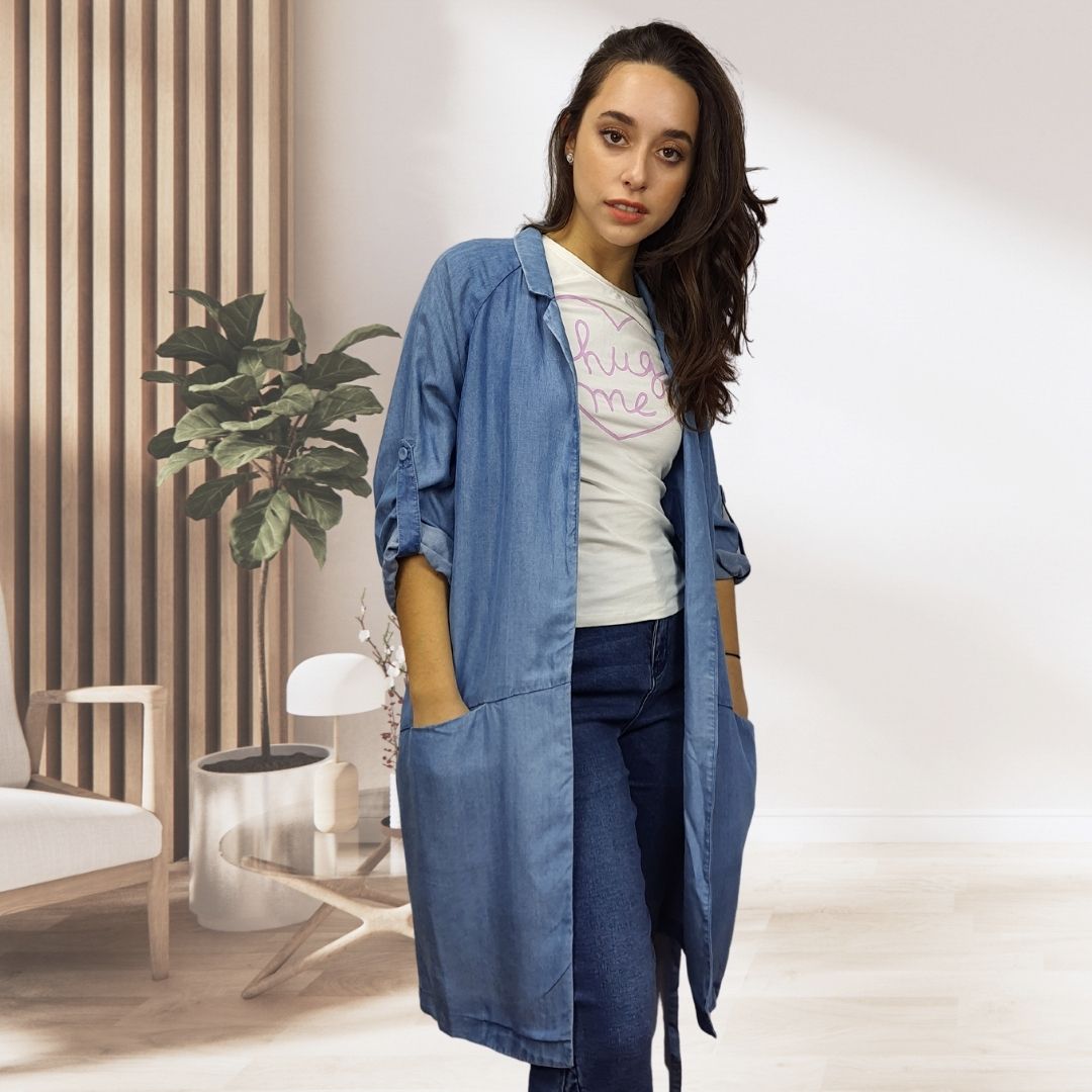 Blazer Vero moda Azul Style AUSTRIA DENIM BLAZER(CR)