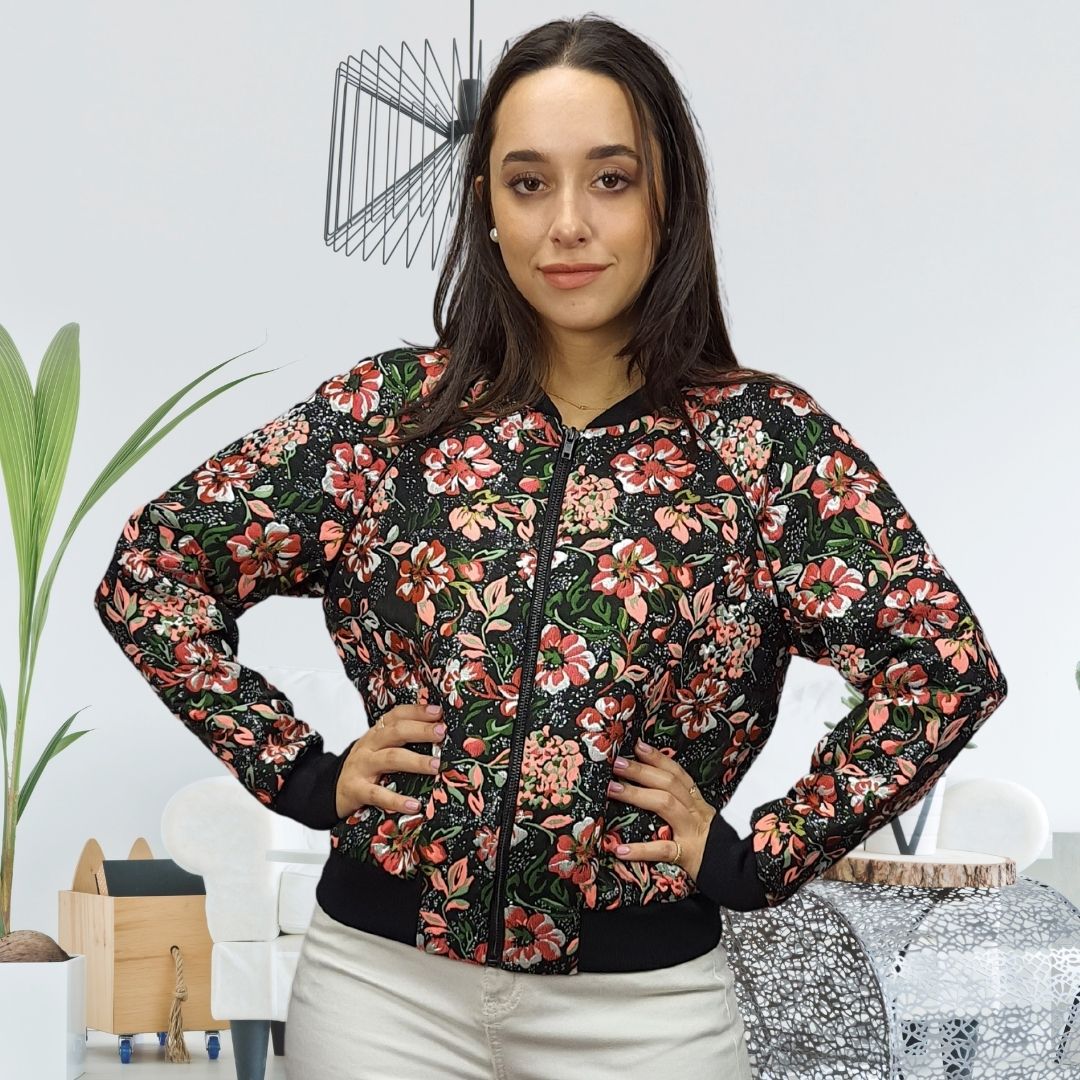 Chaqueta Vero Moda Negro Style ALBERTE L/S BOMBER JACKET(EL)