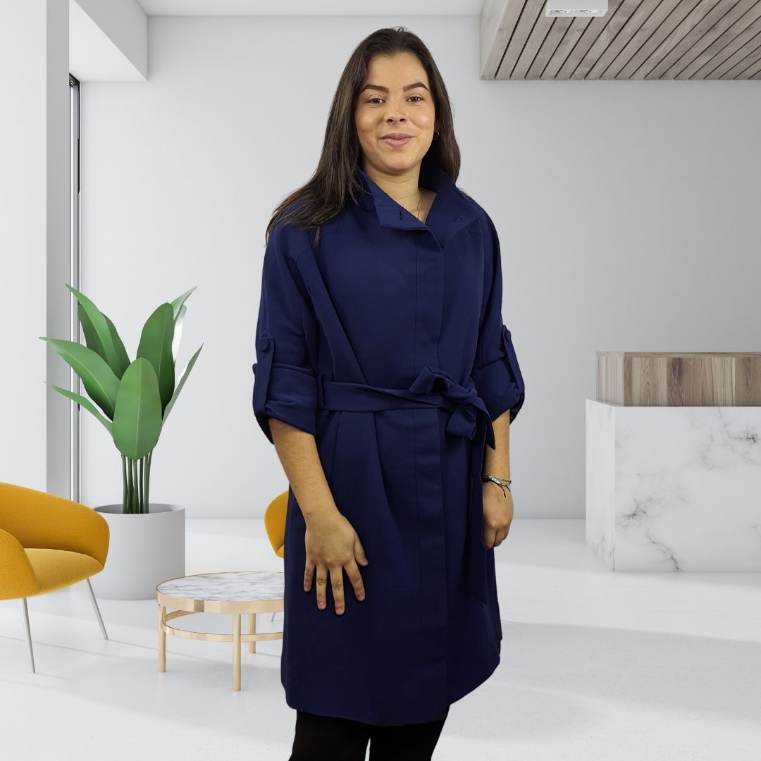 Blazer Vero Moda Azul Style TRISTAN 9/10 COAT(VMC-BN-ET-2)