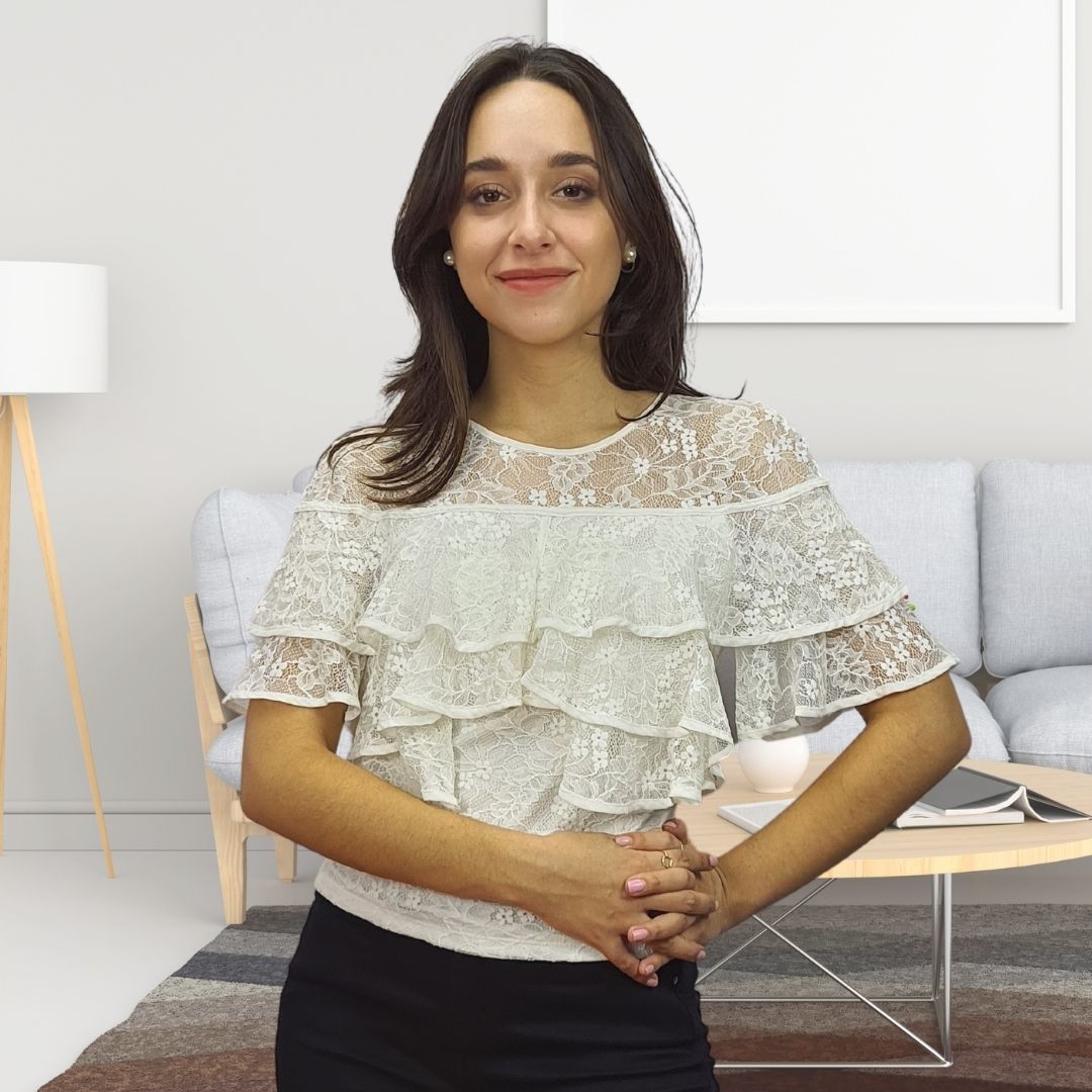 Top Vero Moda Blanco Style LOLITA 1/2 WOVEN TOP(VMC-NN)