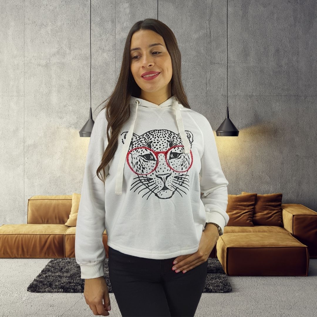 Sweater Vero Moda Blanco Style CELTIS L/S SWEAT(LL)