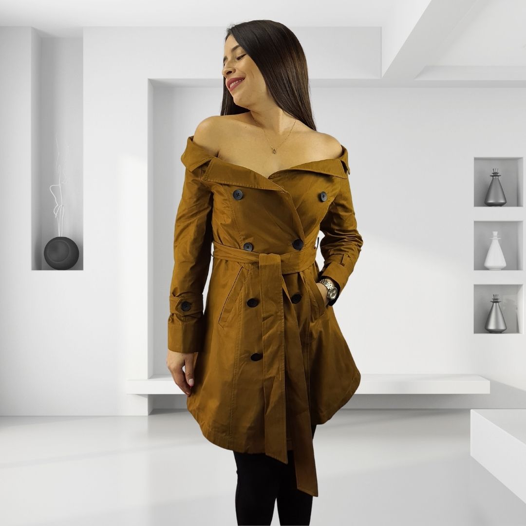 Vestido Vero Moda Marron Style DROW L/S JACKET(FI)