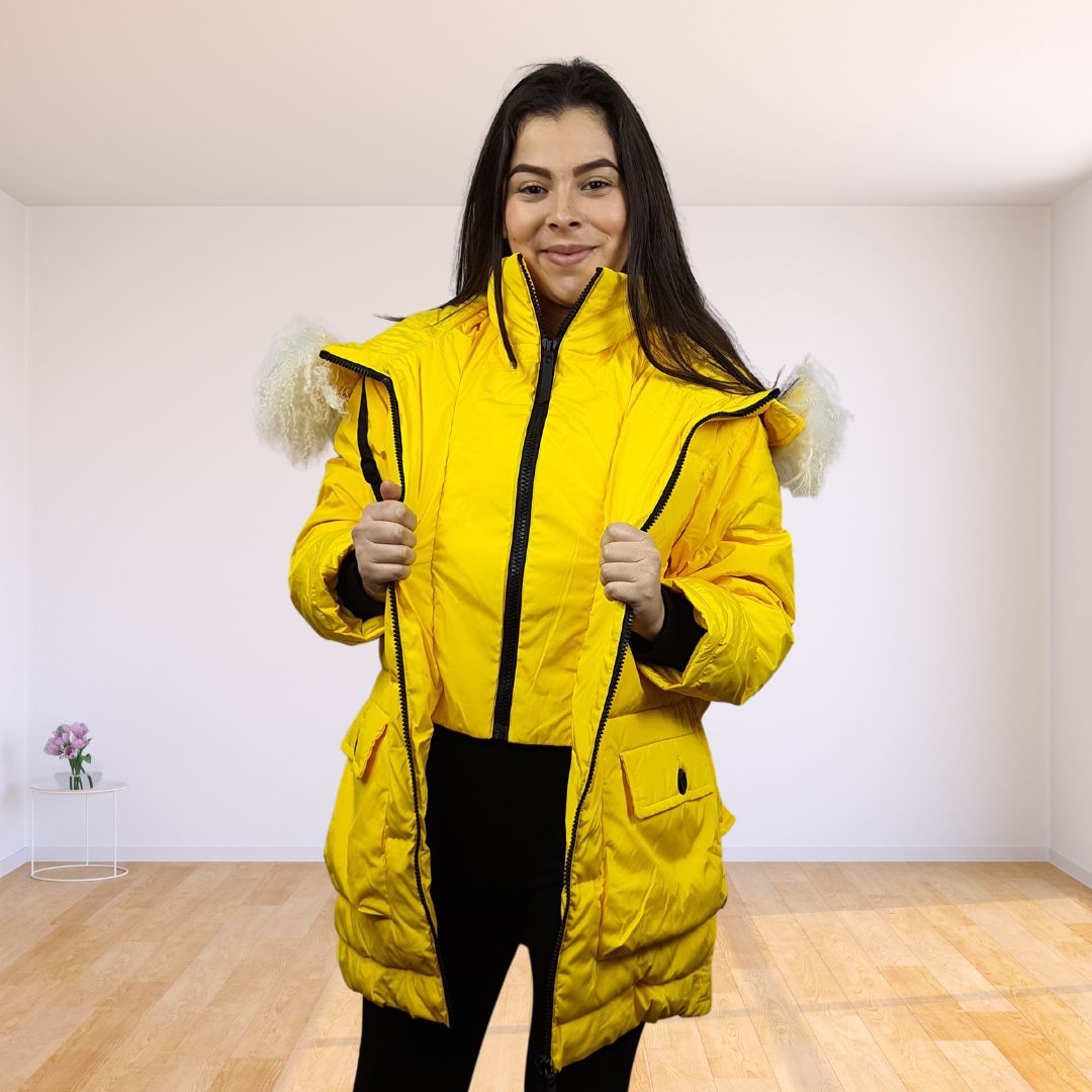 Parka Vero Moda Amarillo Style LOBSTER 3/4 DOWN COAT(AL)