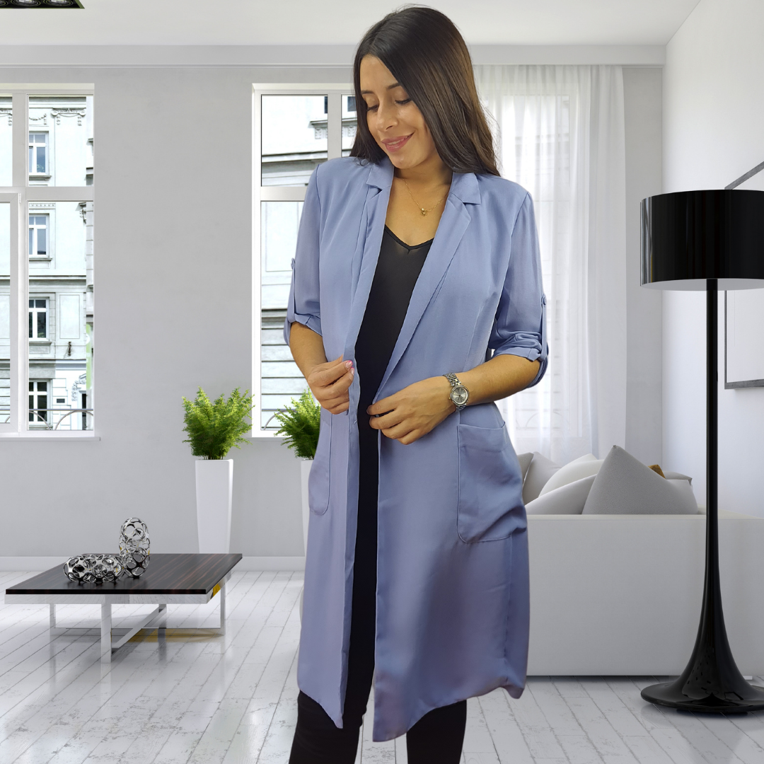 Blazer Vero Moda Azul Style TYLER 3/4 BLAZER(TP)