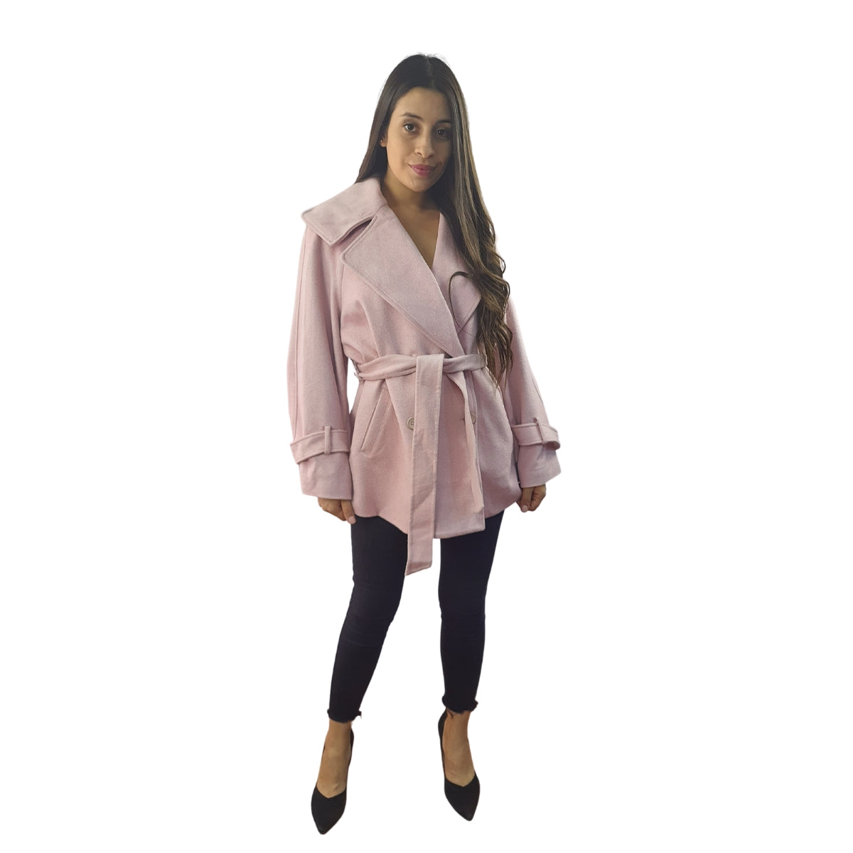 Blazer Vero Moda Rosado Style CHIVAS BITTER L/S WOOL JKT(DR)