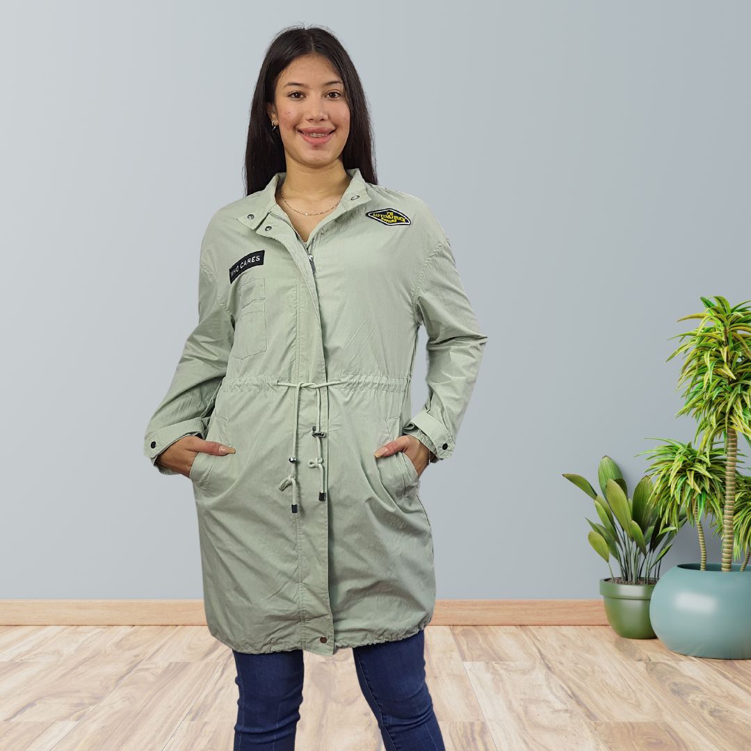 Chaqueta Vero Moda Verde Claro Style JOVIAN L/S COAT(MM)