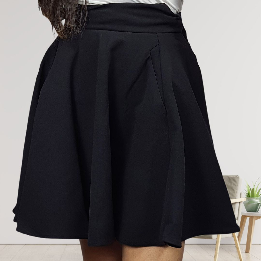 Falda Vero Moda Negro Style SALUT MINI SKIRT(MP)