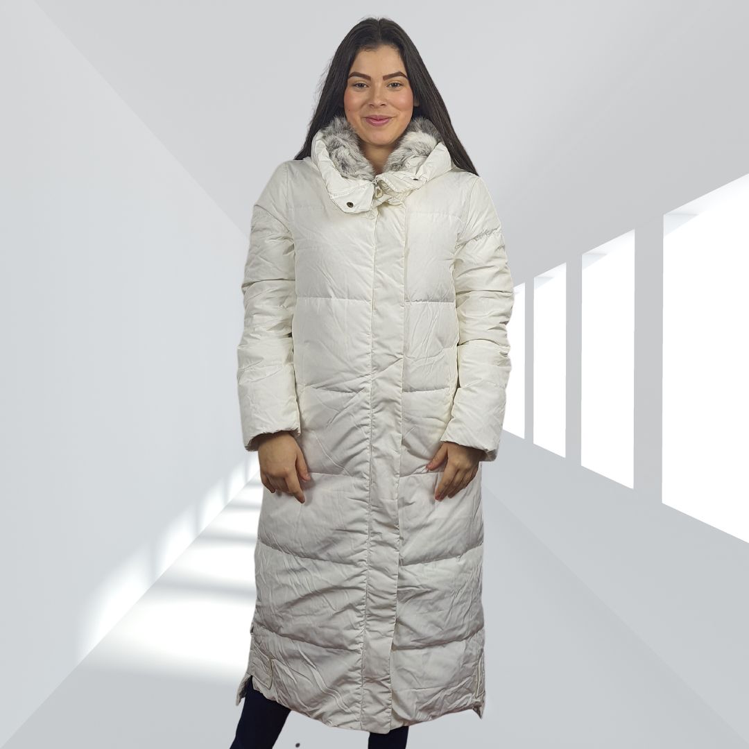 Parka Vero Moda Blanco Style SQUARE KNEE DOWN COAT(UM)