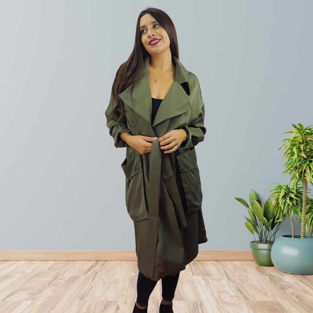 Blazer Vero Moda Verde Style LATE L/S COAT(NC)